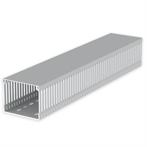 Calha de quadros Unex 80x100, em U43X sem halogéneos cor cinzento