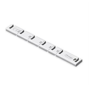 Retentor compactador Unex, em U43X cor cinzento