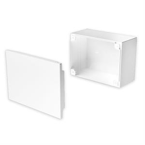 Caixa de conexão-derivação Unex 110x110x45, em U24X cor branco