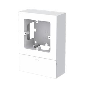Adaptador Unex para 1 mecanismo universal, em U42X cor branco