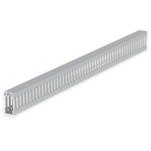 Calha de quadros Unex 42x20, em U43X sem halogéneos cor cinzento