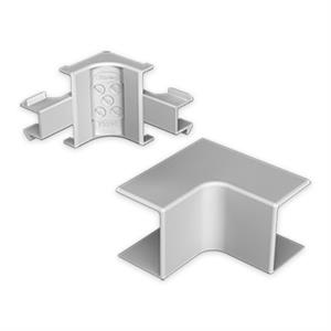 Ângulo interior Unex 40x40, em U24X cor cinzento