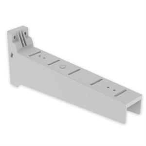 Suporte horizontal isolante Unex 100x500, em U23X cor cinzento