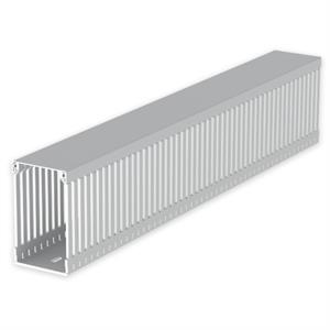 Calha de quadros Unex 100x60, em U43X sem halogéneos cor cinzento
