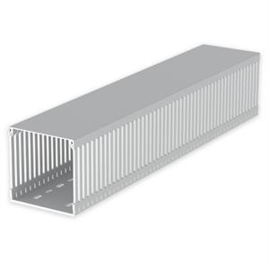Calha de quadros Unex 100x100, em U43X sem halogéneos cor cinzento
