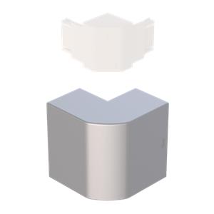 Ângulo exterior Unex 70x100, em U24X cor alumínio