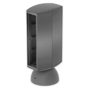 Mini-coluna 65mm Unex, em U24X cor antracite
