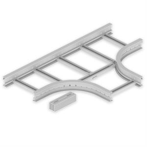 Derivação T Unex 85x400 R300, em U23X cor cinzento