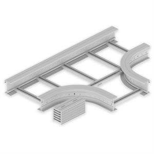 Derivação T Unex 135x500 R300, em U23X cor cinzento