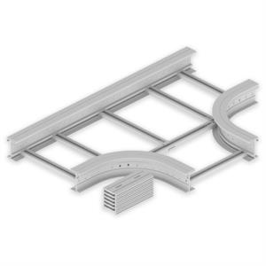 Derivação T Unex 135x600 R300, em U23X cor cinzento