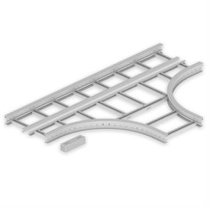 Derivação T Unex 85x500 R600, em U23X cor cinzento