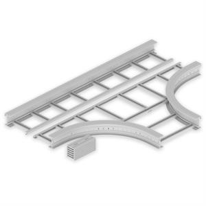 Derivação T Unex 135x600 R600, em U23X cor cinzento
