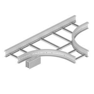 Derivação T Unex 135x400 R600, em U23X cor cinzento