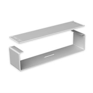 Tapa-juntas Unex 100x400, em U48X cor cinzento