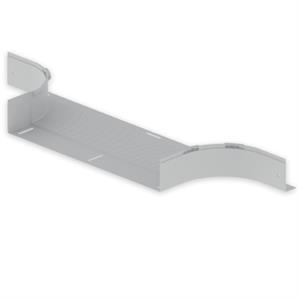 Derivação T Unex 100x600, em U48X cor cinzento