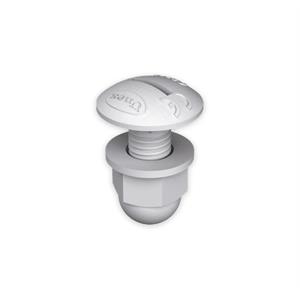 Parafusos DIN 603 Unex M8x20, em U48X cor cinzento