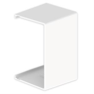 Peça de união Unex 45x75, em U24X cor branco