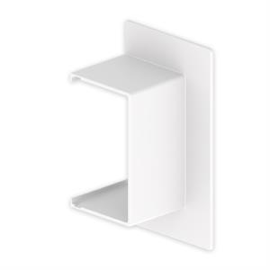 Junta de parede reta Unex 45x75, em U24X cor branco