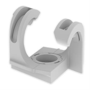 Braçadeira para tubo Unex 35x35, em U24X cor cinzento