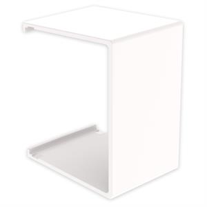 Peça de união Unex 60X75, em U24X cor branco