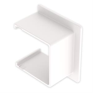 Junta de parede reta Unex 35X35, em U24X cor branco