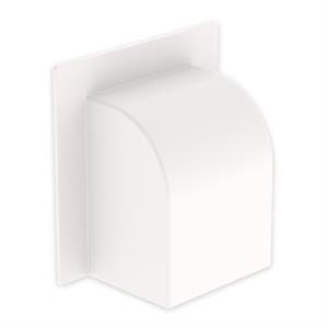 Junta de parede curva Unex 60X75, em U24X cor branco