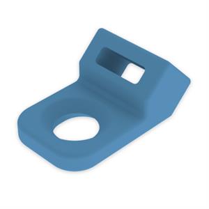 Suporte angular detetável Unex, em U62X cor azul