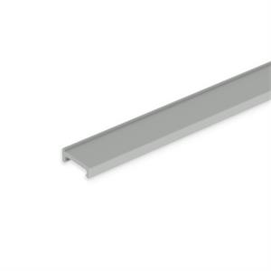 Perfil porta-etiquetas Unex, em U23X cor cinzento