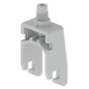 Braçadeira para cabos Unex Ø34-40, em U48X cor cinzento
