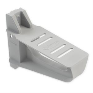 Suporte horizontal isolante Unex 200 mm, em U48X cor cinzento