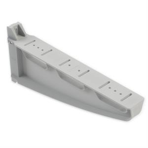 Suporte horizontal isolante Unex 600 mm, em U48X cor cinzento