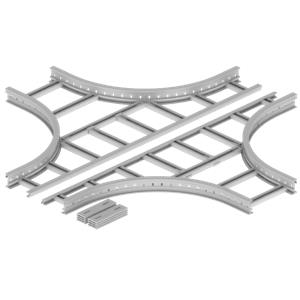 Cruz Unex 85x400 R600, em U48X cor cinzento
