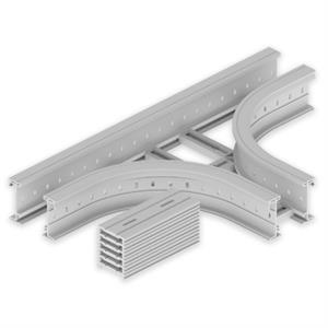 Derivação T Unex 135x200 R300, em U48X cor cinzento