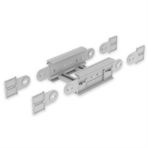 Ângulo vertical Unex 135X300, em U48X cor cinzento
