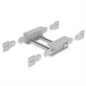 Ângulo vertical Unex 135x500, em U48X cor cinzento