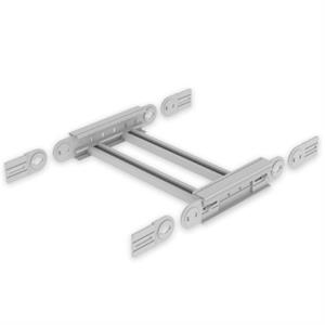 Ângulo vertical Unex 85X600, em U48X cor cinzento