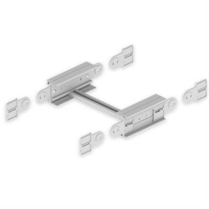 Ângulo vertical Unex 135x600, em U48X cor cinzento